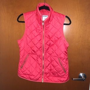 Coral Old Navy Vest